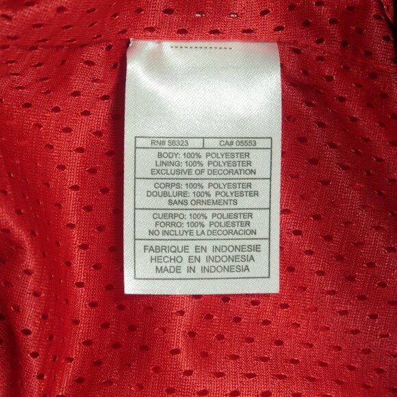 Vintage Nike Boston Red Sox Pullover Mens 2XL Red Windbreaker Swoosh V Neck Y2K - Picture 6 of 6